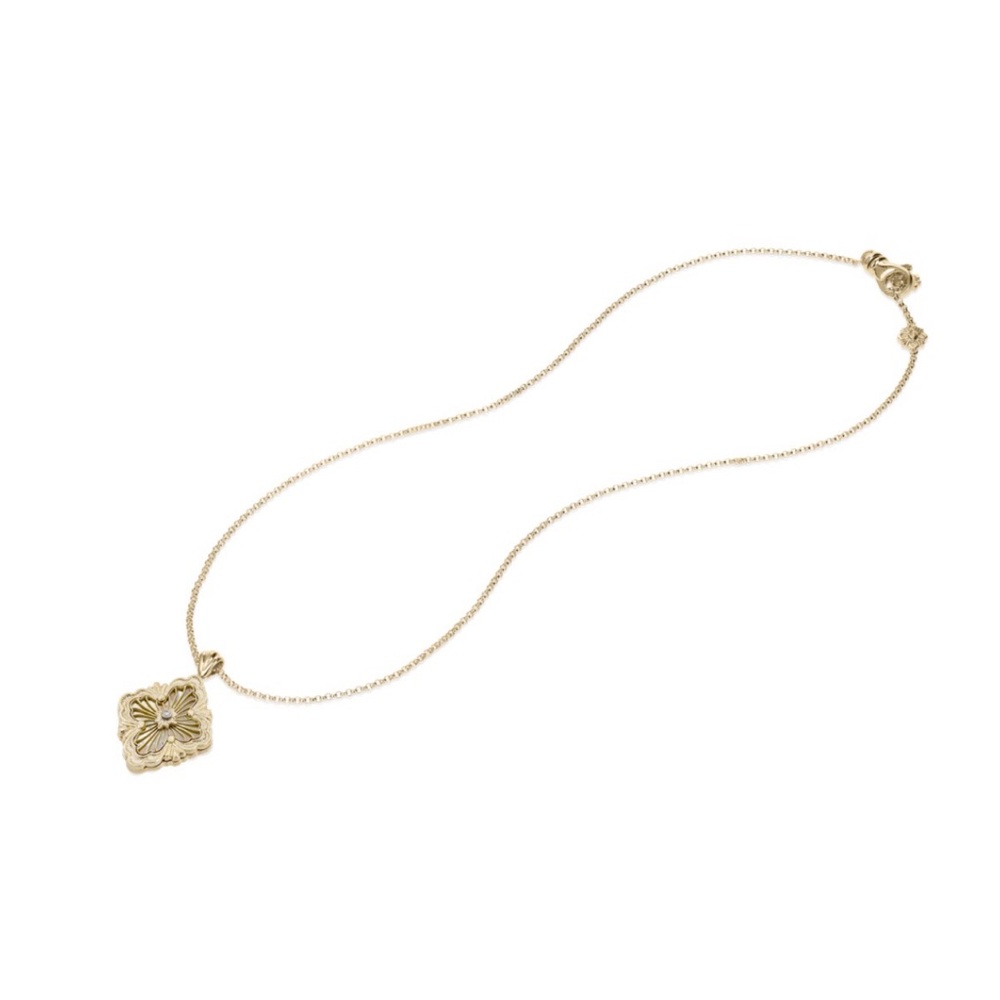 Buccellati Style Opera Necklace in Pink stone - Picture 4 of 5